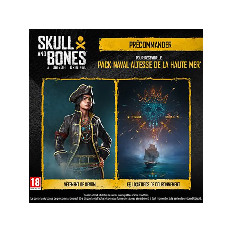 Jeu vidéo PS5 Skull And Bones - SONY - 78900020805