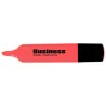 Surligneur avec encre universelle large Rouge - BUSINESS - R61165