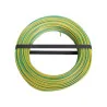 Fil Électrique H07Vu Vert / Jaune, 1.5 Mm² L.100 M