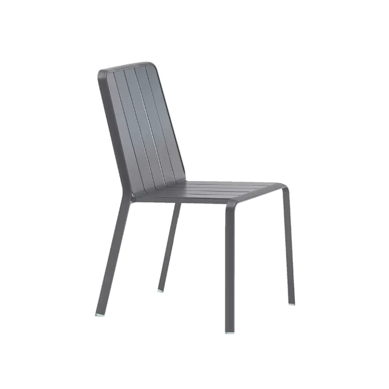 Chaise Idaho aluminium anthracite - NATERIAL