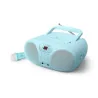 Radio portable lecteur CD/CD-R/CD-RW Turquoise - MUSE - D-203KB