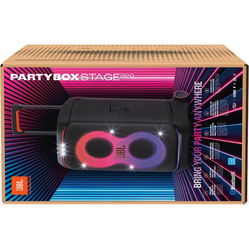 Enceinte sono portable PartyBox Stage 320 240W Noir - JBL - JBLPBSTAGE320EP