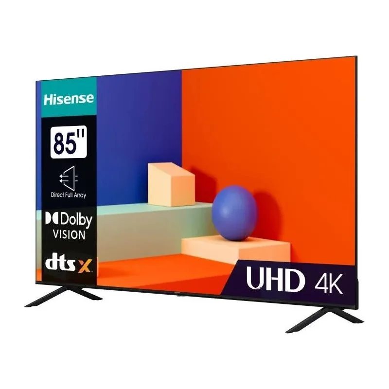 TV - LED - HISENSE - 215 cm - 4K - 60 Hz - Smart TV - 85A6K