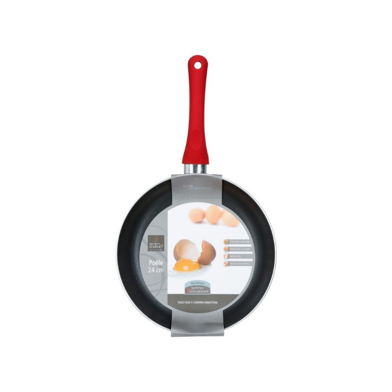 Poêle Aluminium Induction Non-Stick 24 cm