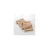 Gants de toilette Élégance 15x21cm Noisette - 1802027