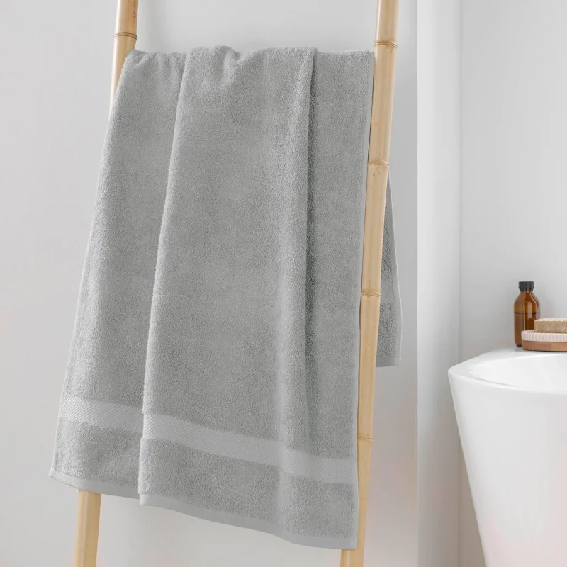 Drap de douche Élégance 70x130cm Perle - 1802043