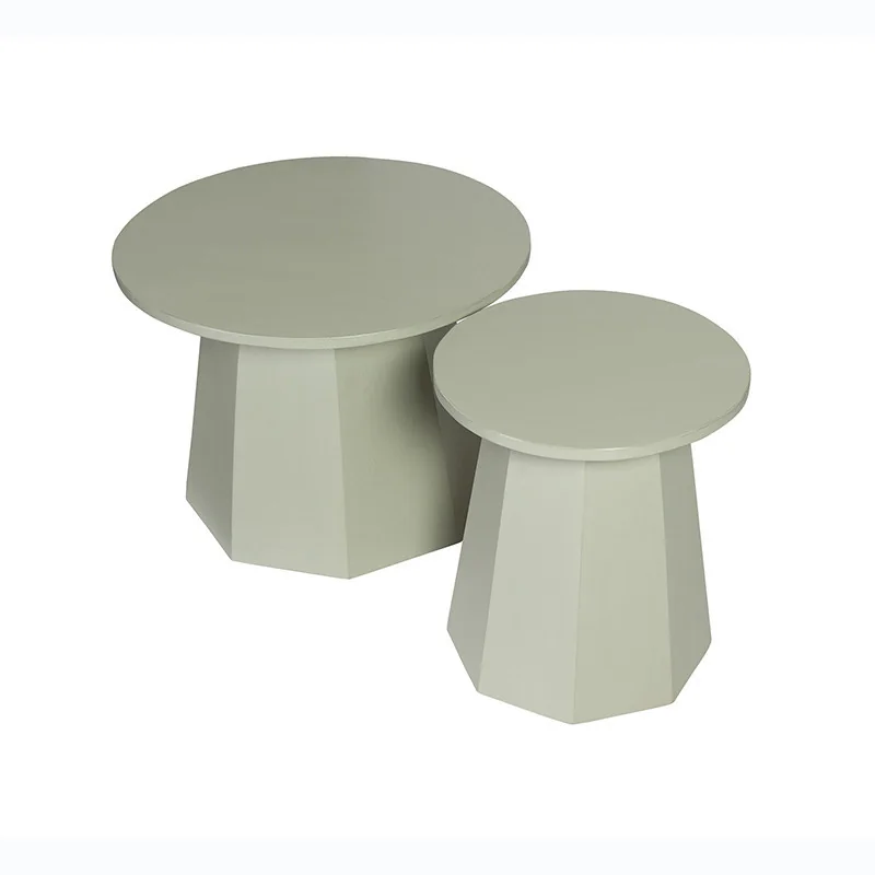 Set de 2 tables salon Perth 60/40cm