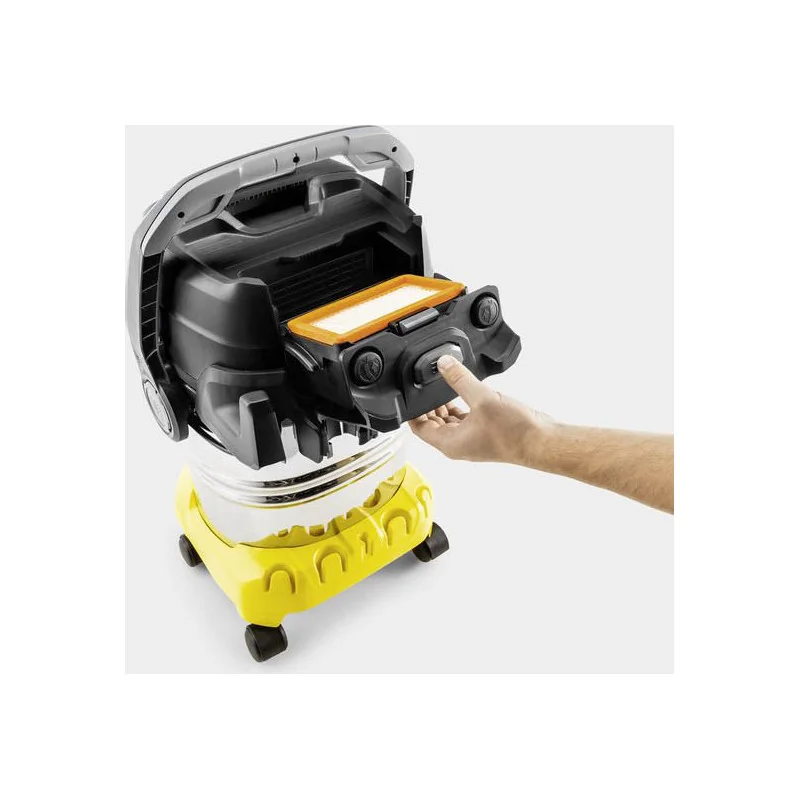 Aspirateur eau et poussière 1100W 25L Inox - KARCHER - :100175700