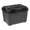 Boîte de rangement en plastique 160L Noir - 55FIVE SIMPLY SMART - 193487