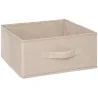 Boîte de rangement en Velours 31x31cm Lin - 5FIVE SIMPLY SMART - 173698G