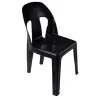 Chaise de fête adulte Noire - CH-RPRT-BK-HW-B