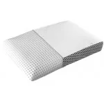 Lot de 2 oreillers bambou ventilés 60x40x14cm