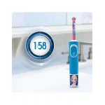 Brosse à dents électrique Kids 3+ Disney Frozen Bleu - ORAL-B - KIDBADRNEIGE