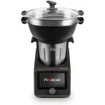 Robot culinaire multifonction connecté PowerChef 1000W 4.5L Noir - SCHNEIDER - SCCM2145S