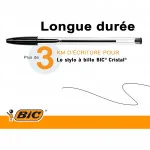 Stylo à bille Cristal pointe moyenne Vert - BIC - R55140