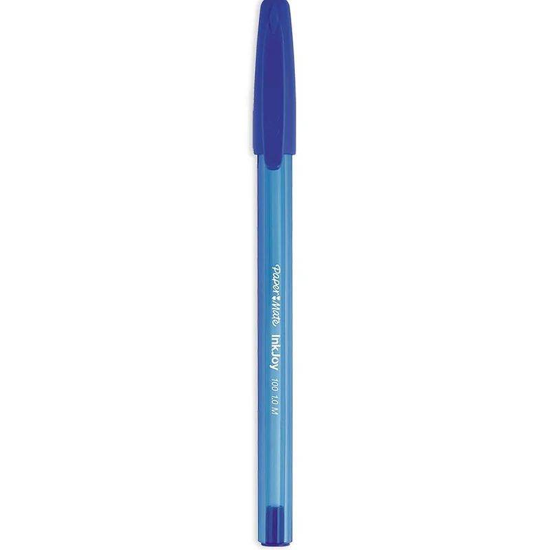 Stylo à bille Inkjoy 100 pointe moyenne Bleu - PAPER MATE - R55550