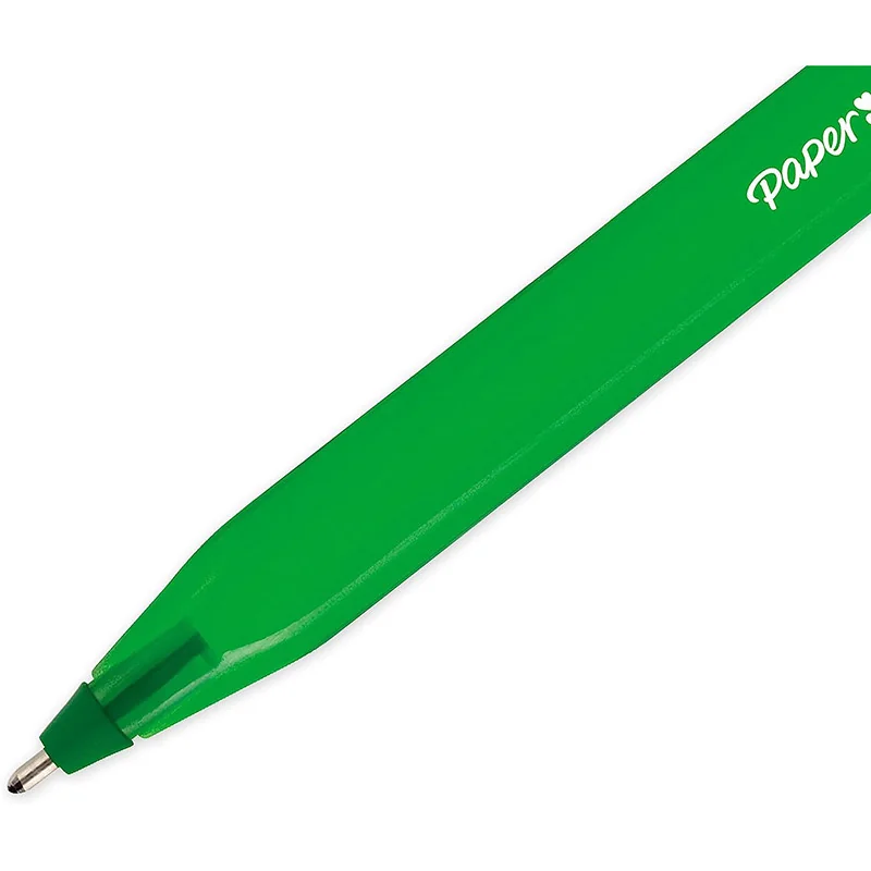 Stylo à bille Inkjoy 100 pointe moyenne Vert - PAPER MATE - R55580