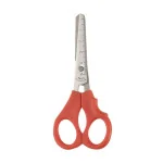 Ciseau pour gaucher 13cm Orange - MAJUSCULE - F32112