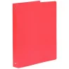 Classeur 4 anneaux semi rigide format A4 Rouge - OPAK - H53340