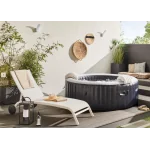 BAIN DE SOLEIL LYRA ALUMINIUM BLANC