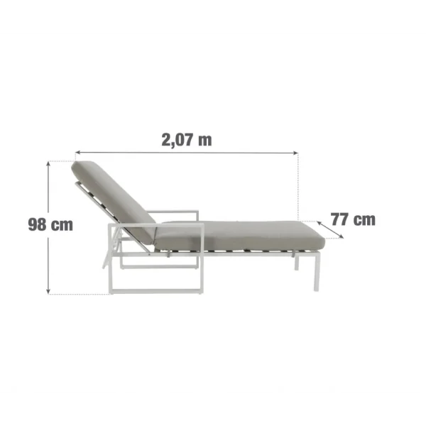 BAIN DE SOLEIL LAS VEGAS ALUMINIUM CLAIR