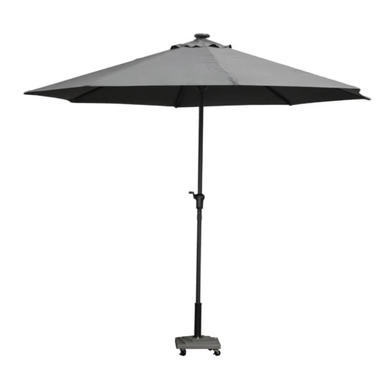 Parasol LED 3 m Lorca Ardoise