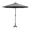 Parasol LED 3 m Lorca Ardoise