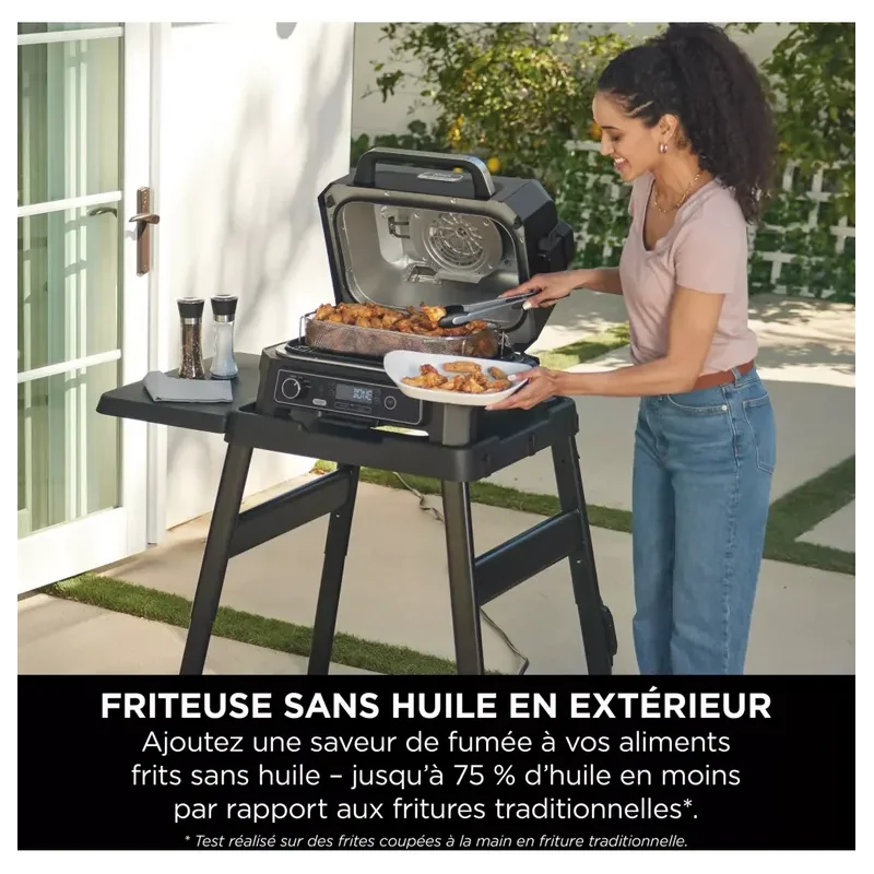 BARBECUE ÉLECTRIQUE WOODFIRE PRO XL AVEC THERMOSONDE