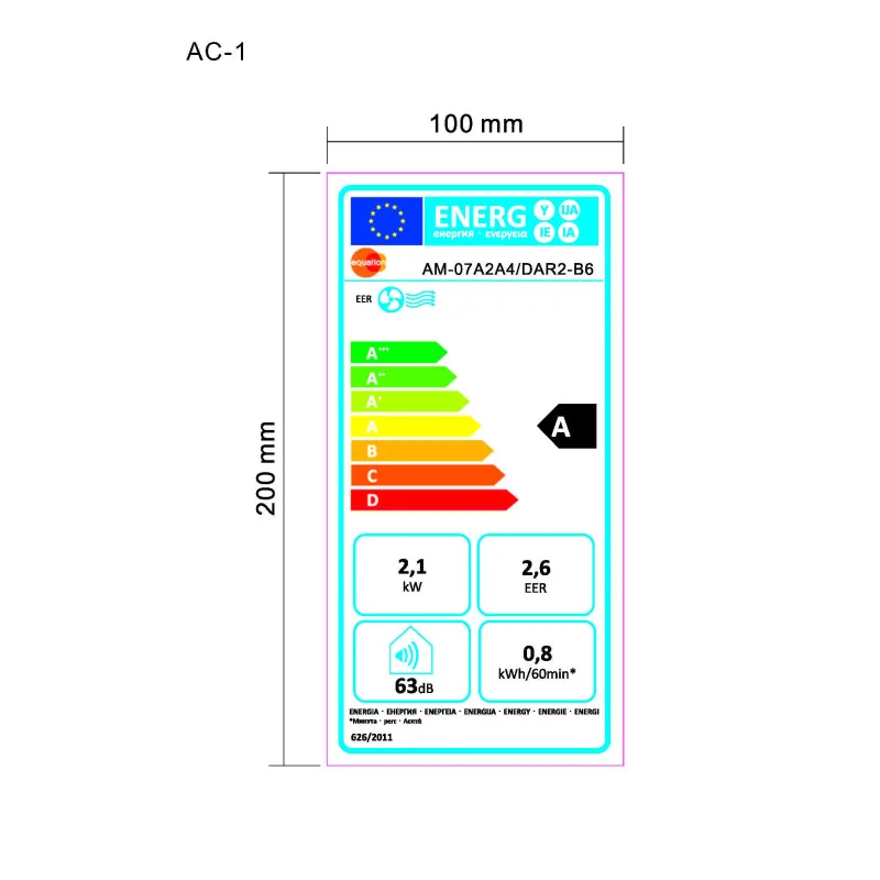 Climatiseur mobile Basic 7000 EQUATION