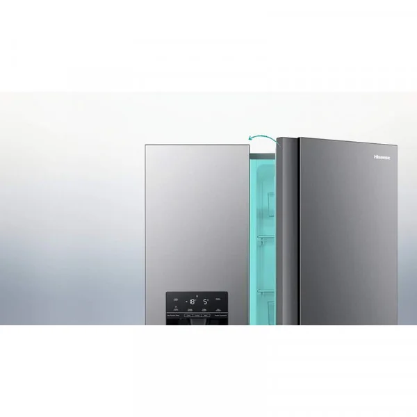 Réfrigérateur américain autoportante 562L Inox - HISENSE - RS694N4TIE