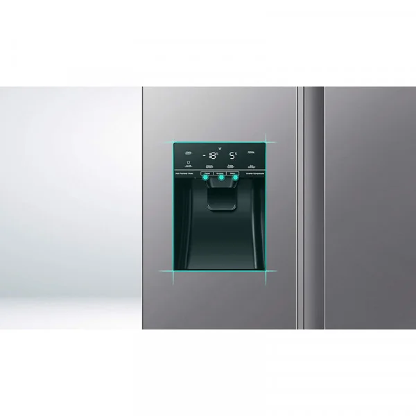 Réfrigérateur américain autoportante 562L Inox - HISENSE - RS694N4TIE