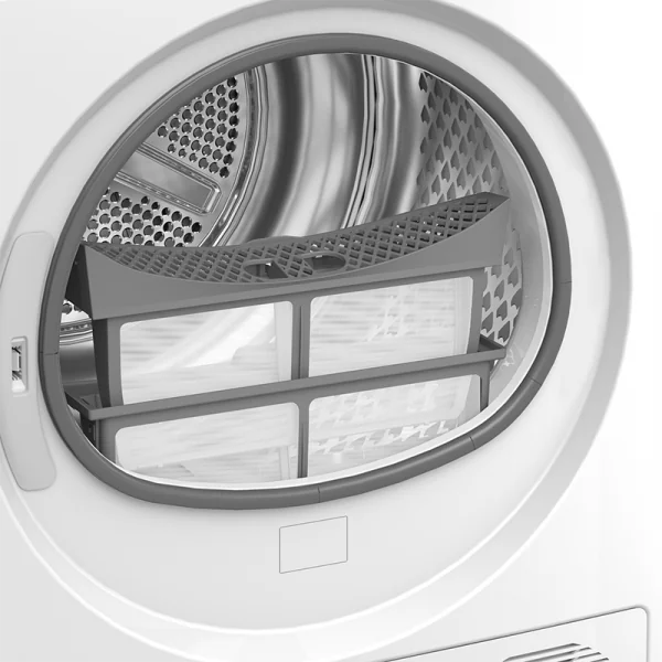 Sèche-linge hublot Eco Sense 8Kg Blanc - BEKO - D3H18301W