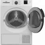 Sèche-linge hublot pompe à chaleur 10Kg Blanc - BEKO - DH10412CX0S