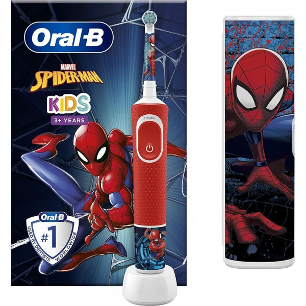 Brosse à dents électrique Vitaliity Kids edition special Spiderman - ORAL-B - :100220947