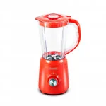 Blender 2 vitesses avec fonction pulse 1.5L Rouge - KITCHENKOOK - B5TURBORED