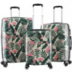 Valise fleurs B 55 cm