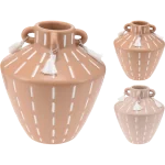 Vase dolomite 15,5x15,5x17cm - 37912909