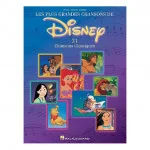 Les plus grandes chansons de Disney - HAL LEONARD - HLD00310594