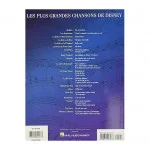 Les plus grandes chansons de Disney - HAL LEONARD - HLD00310594