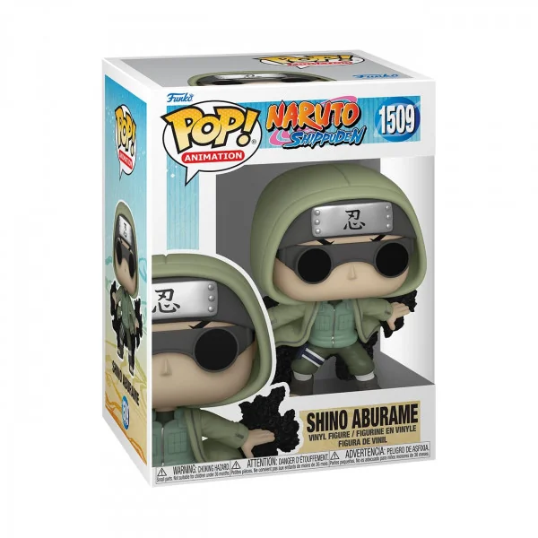 Figurine pop! Naruto Shippuden Shino Aburame 9.5cm - FUNKO - 71740023976