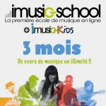 Carte d'abonnement 3 mois - IMUSIC-SCHOOL - IMS3