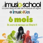 Carte d'abonnement 6 mois - IMUSIC-SCHOOL - IMS6