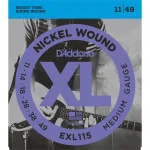 Cordes pour guitare électrique Medium Gauge - D'ADDARIO - EXL115