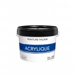 Peinture acrylique extérieure pour façade 10L Blanc mat - 85063229