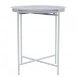 Table d'appoint Mobis D45cm Blanc - NATERIAL - :100157933