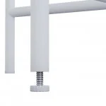 Table d'appoint Mobis D45cm Blanc - NATERIAL - :100157933