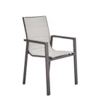 Chaise avec accoudoirs Orion Gama II Gris - NATERIAL - :100157958