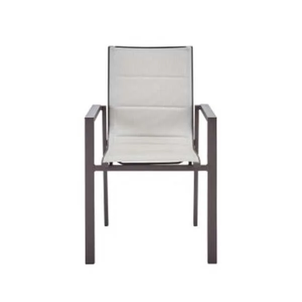 Chaise avec accoudoirs Orion Gama II Gris - NATERIAL - :100157958