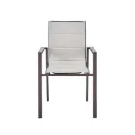 Chaise avec accoudoirs Orion Gama II Gris - NATERIAL - :100157958