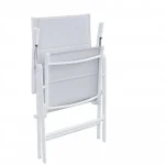 Chaise avec accoudoirs Orion Gama II Blanc - NATERIAL - :100157959